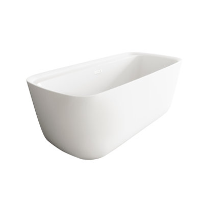 Cavidan 66.9375'' x 30.75'' Freestanding Soaking Bathtub