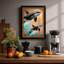 Orcas Leaping Coastal 1 Piece Single Picture Frame Wall Art-136646583-136646586
