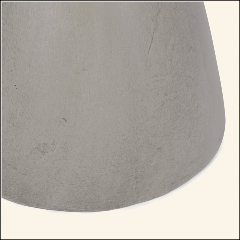 Outdoor Lightweight Concrete Side Table With Stylish Design And Practicality