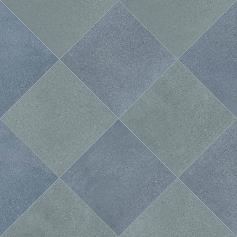 Terrazzo 2.0 Checkerboard 24" x 24" Matte Porcelain Floor and Wall Tile, Checkerboard #7