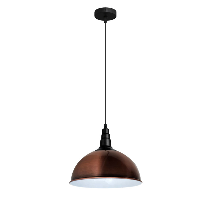 Aarika 1 - Light Dome Pendant, Copper