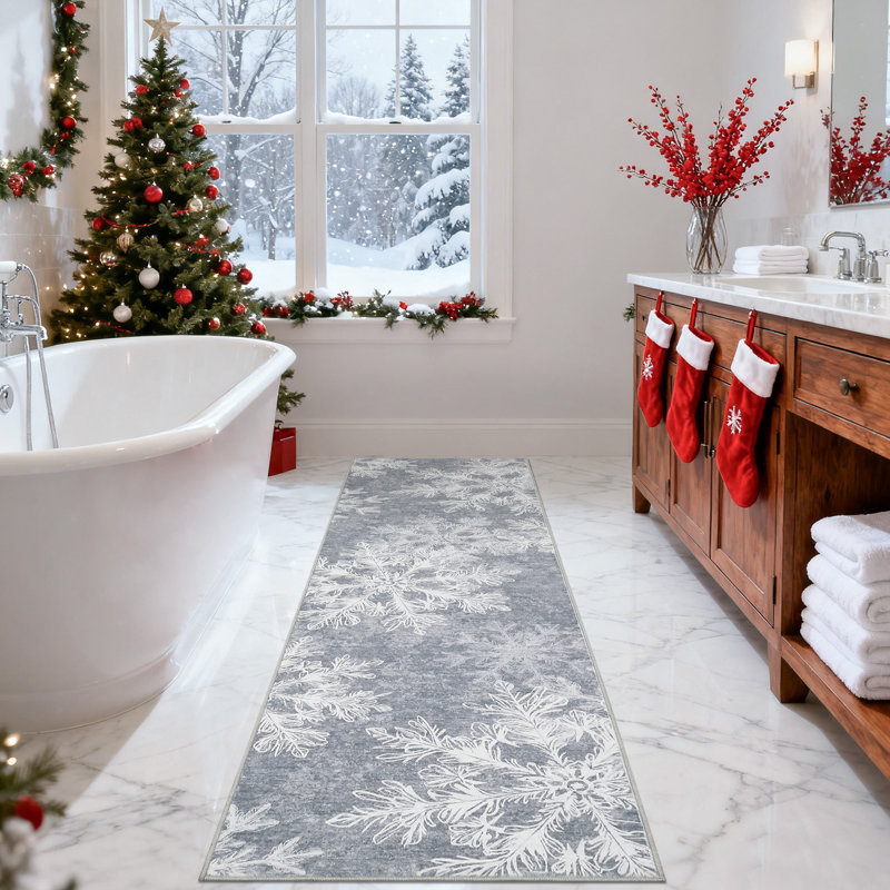 Tapis Christmas Christmas, Tapis de couloir 2 pi x 8 pi