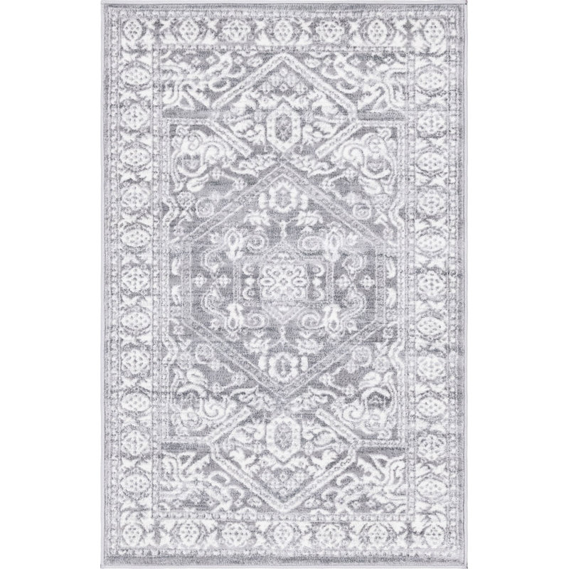 Oriental Indoor Rug, Rectangle 3'3" x 5'3"