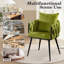 Chaise avec accoudoirs en velours Lazarre-1154640345