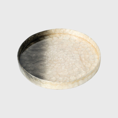 Capiz Shell Decorative Tray