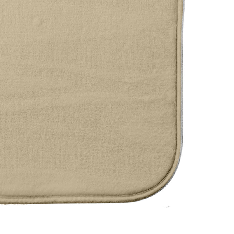 Tapis de bain Juliet, l 24 po x L 17 po, Beige
