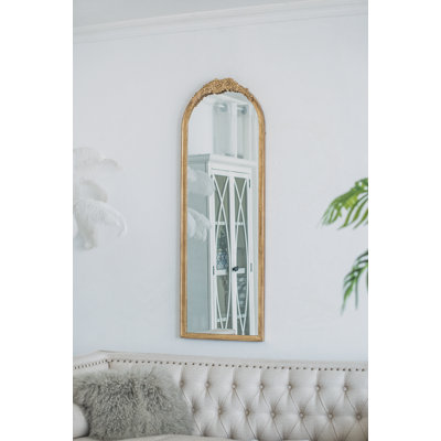 Miroir de plancher 19 po x 56 po, miroir de maquillage complet pour le corps