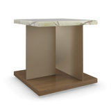 Modern Resort Stone End Table