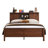 Farmhouse Bed Frame With Charging Station And Storage Cabinets-114584118-114584117