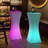 LED Light Up Bar Table with 16 RGB Colors, IP65 Waterproof