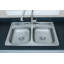 Évier de cuisine à double cuve encastrable avec crépine L 33 po x l 22 po Specialty Series