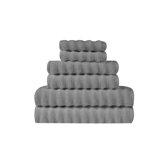 London Fog Zero Twist Beige 6 Piece Towel Set