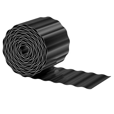 Black Garden Edging, Flexible Flower Bed Border For Lawn Patio Yard Landscaping
