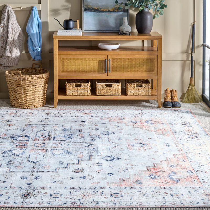 Tapis oriental performance lavable à la machine MSR Arizona 109, Rectangulaire 8 pi x 10 pi