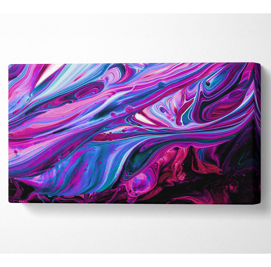 Liquid Melt Wide - Wrapped Canvas Kunstdrucke