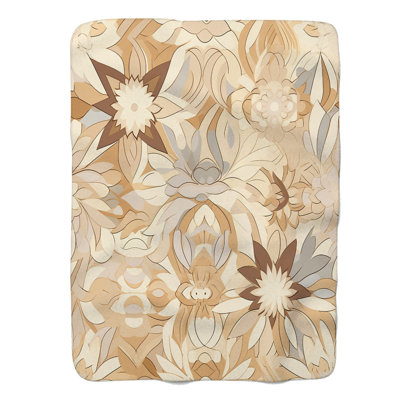 Warm Sands - couverture en sherpa de qualité supérieure 1 pièce