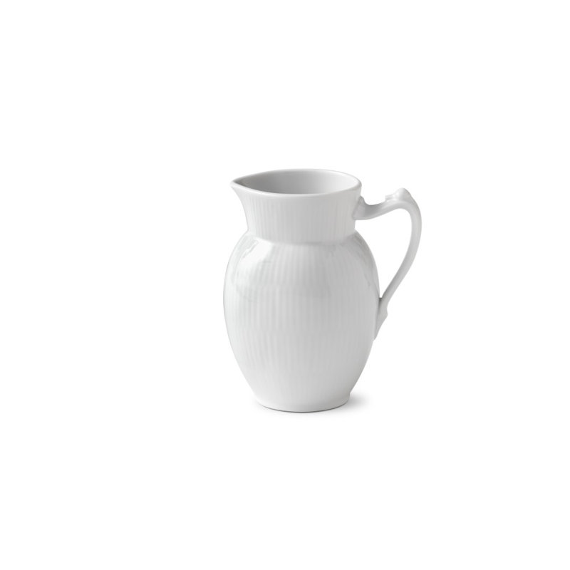 Royal Copenhagen White Fluted 13 oz. Creamer