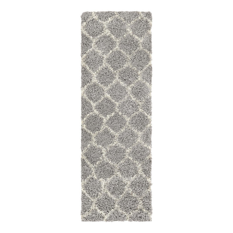 Geometric Indoor Rug, Runner 2' x 6'