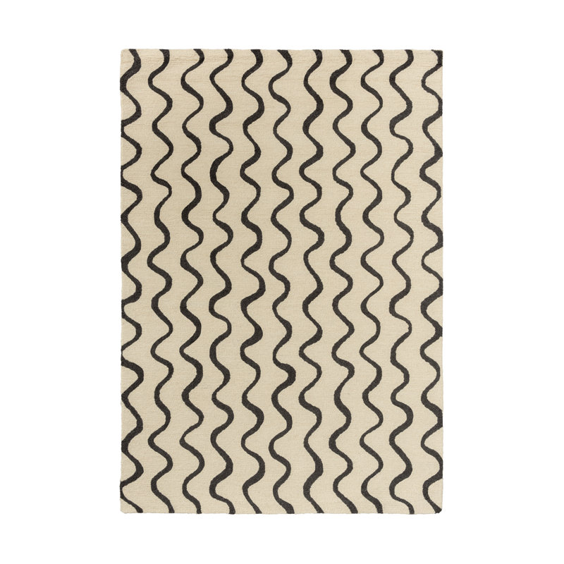 SCI Ribbon Charcoal 124305 200X280, Rectangle 8'2" x 11'6"