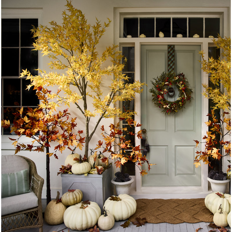 Faux Maple Tree, 40" x H x 48" W x 48" D