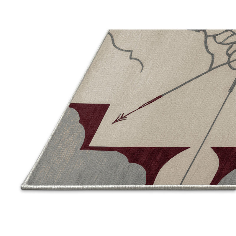 Angular Ascent Rug, Rectangle 2' x 3'