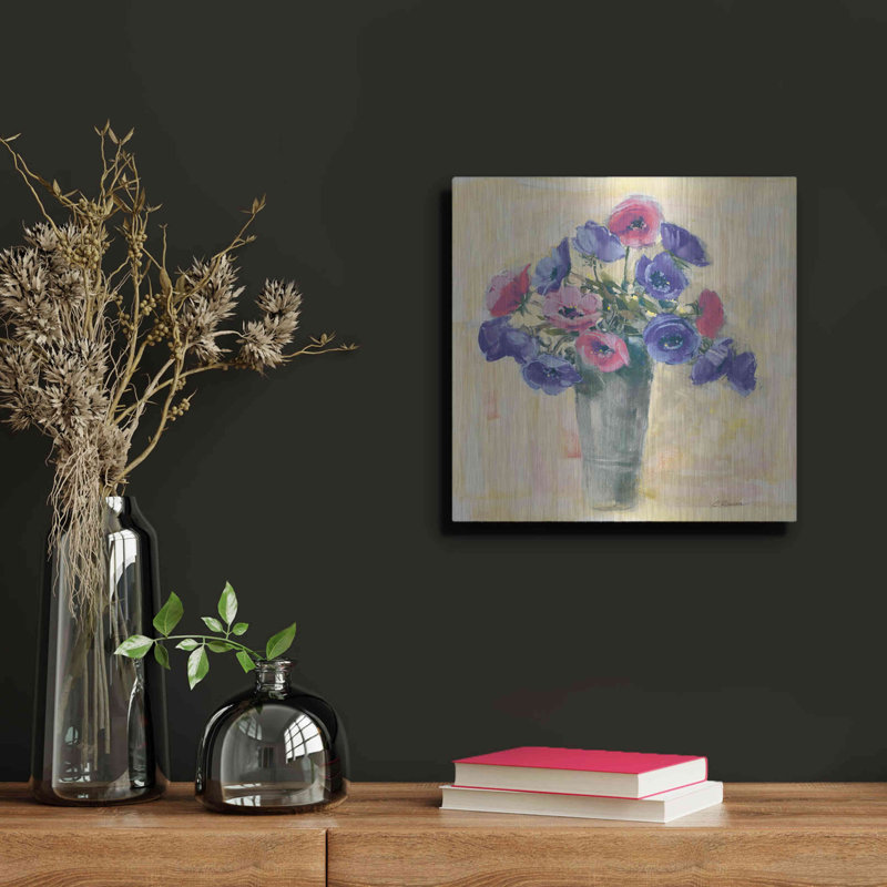«Anemones I» par Carol Rowan, H 12 po x l 12 po 