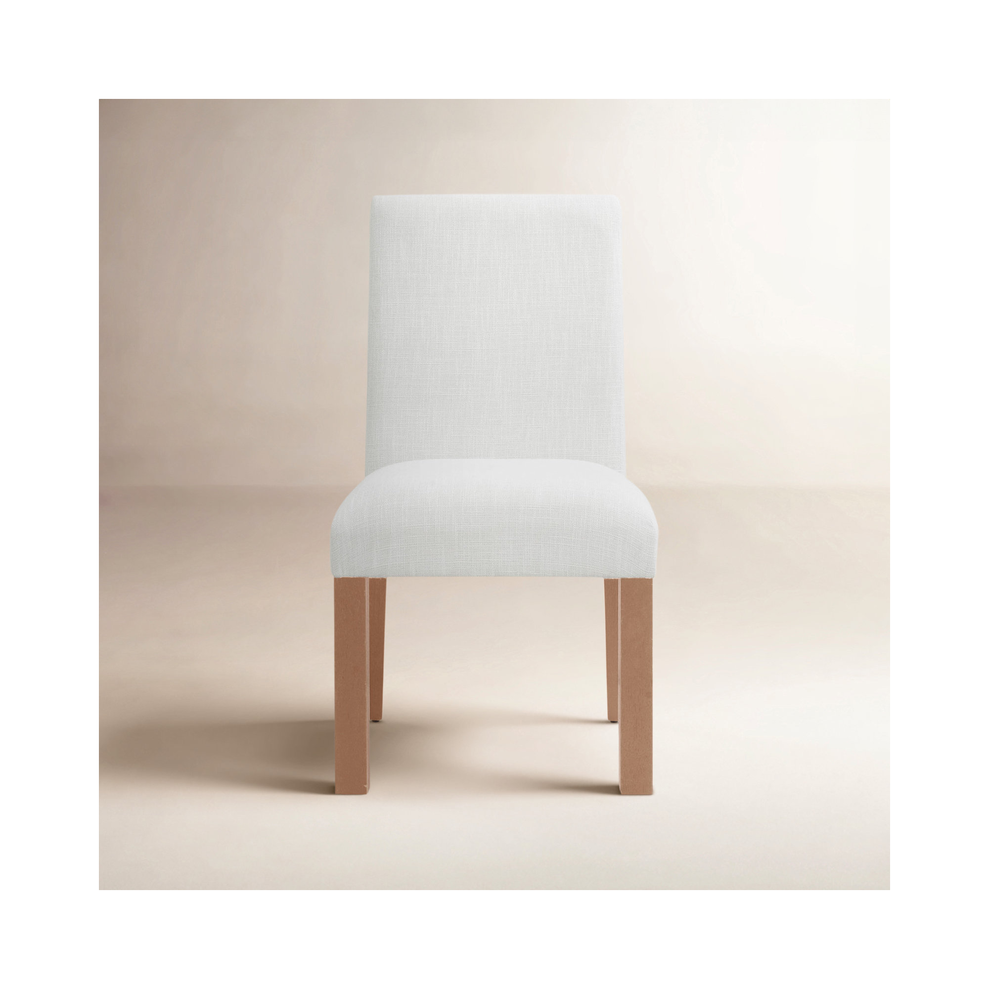 Mya Upholstered Side Chair, Brown