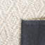 Tapis beige / crème en laine / coton touffeté à la main Jerimiah-868316280