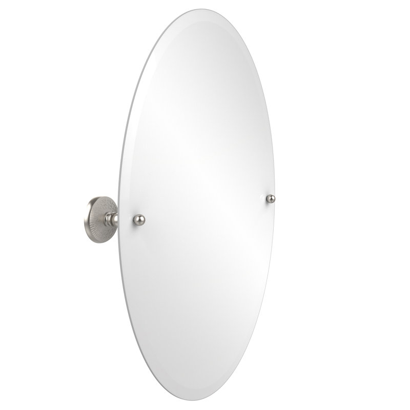 Marchmont Metal Wall Mirror, Satin Nickel