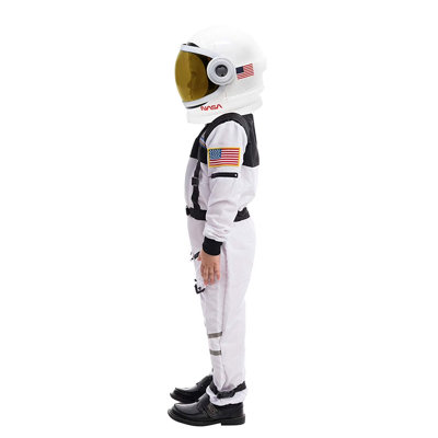 Astronaut Costume with Helmet, Space Suit for Toddler S