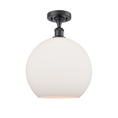 Plafonnier semi-encastré 1 lumière Cindi
