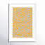 Saffron On Gray Painting by Michela Sorrentino-716329442-716329440
