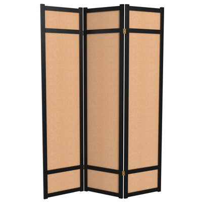 71" H Jute Shoji Room Divider
