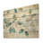Green Leaves Charm Liquid Art - Leaves Wood Wall Art On Natural Pine Wood-1046836366
