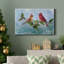 Winter Cardinal Duet II, toile tendue avec châssis de qualité supérieure - prête à être accrochée-1145074147