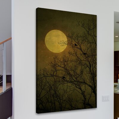 Dark Side' by Robin Delean Painting Print on Wrapped Canvas -  Marmont Hill, MH-ROBDIC-40-C-24