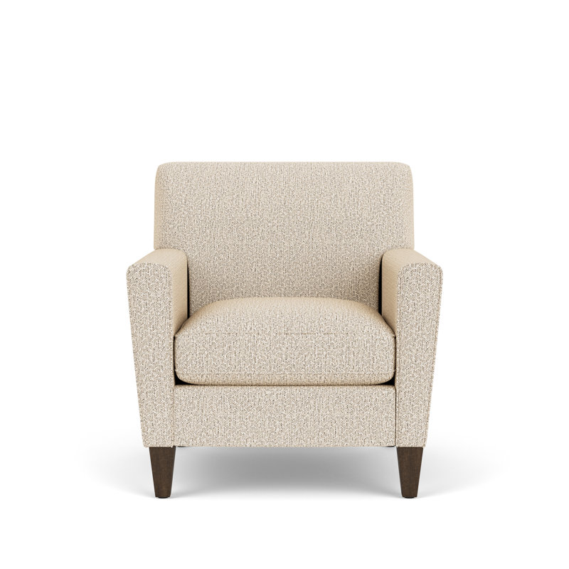 Upholstered Armchair, Light Beige Polypropylene/Olefin