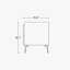 Table de chevet 2 tiroirs George-643272618