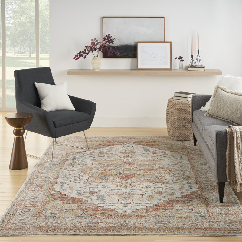Casmera Oriental Area Rug, Rectangle 282 x 383cm
