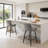Aspendale Swivel Upholstered Counter Stool