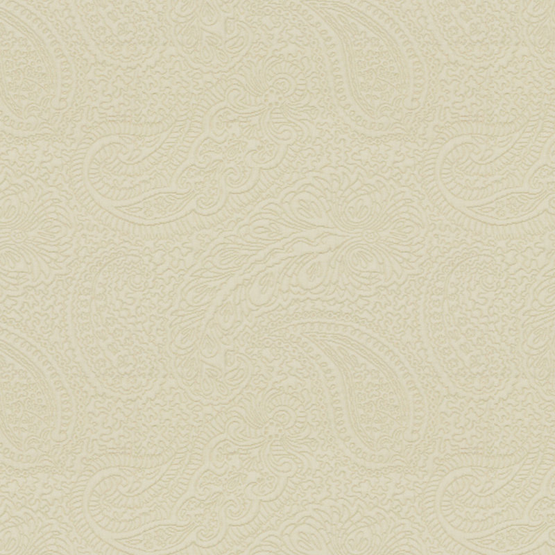 Les Alizes Rani Matelasse Cotton Blend Fabric, Antique White