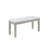Wooden Dining Rectangular Table With Bench, Kitchen Table With Bench  Small Space,  Person Dining Table, Grey-1325616486