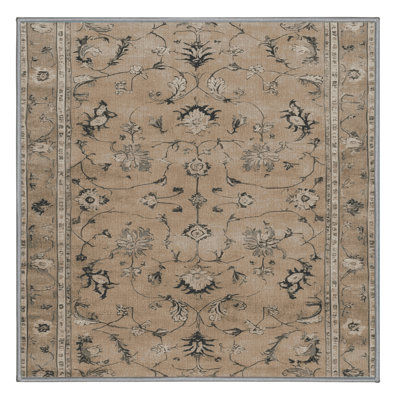 Tapis gris lavable à la machine