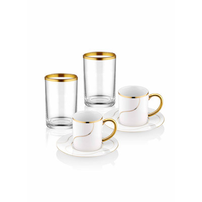 Ensemble de tasses à café Jacqulyn