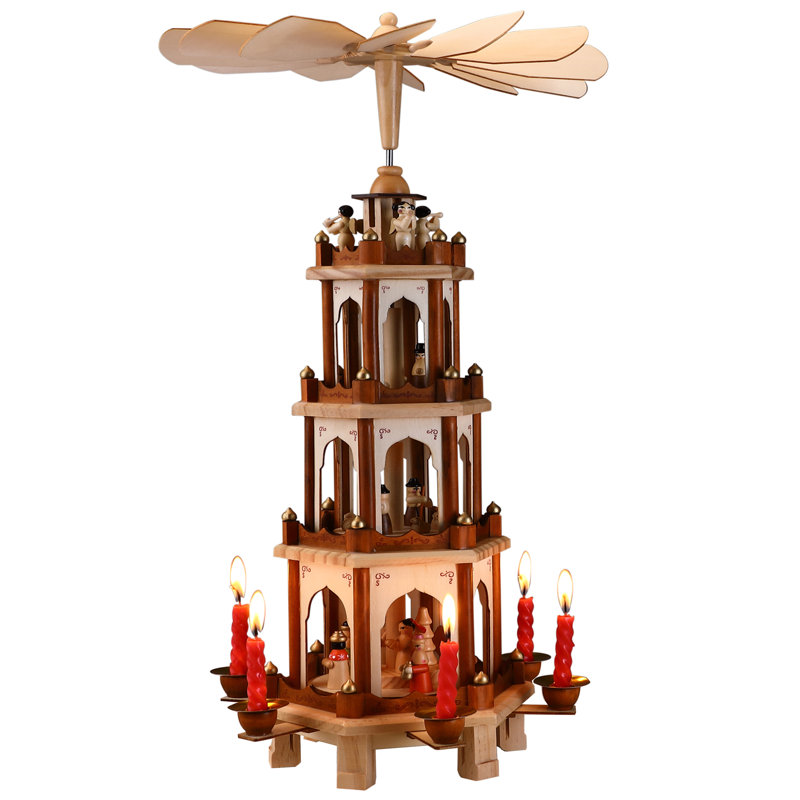 Tabletop Candelabra, Brown