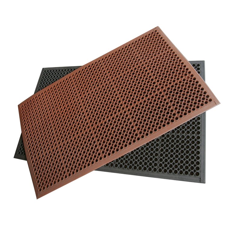 Rubber-Cal, Inc. Dura-Chef Rubber-Cal, Inc. 36'' W x 36'' L Garage Flooring  Tiles in Black