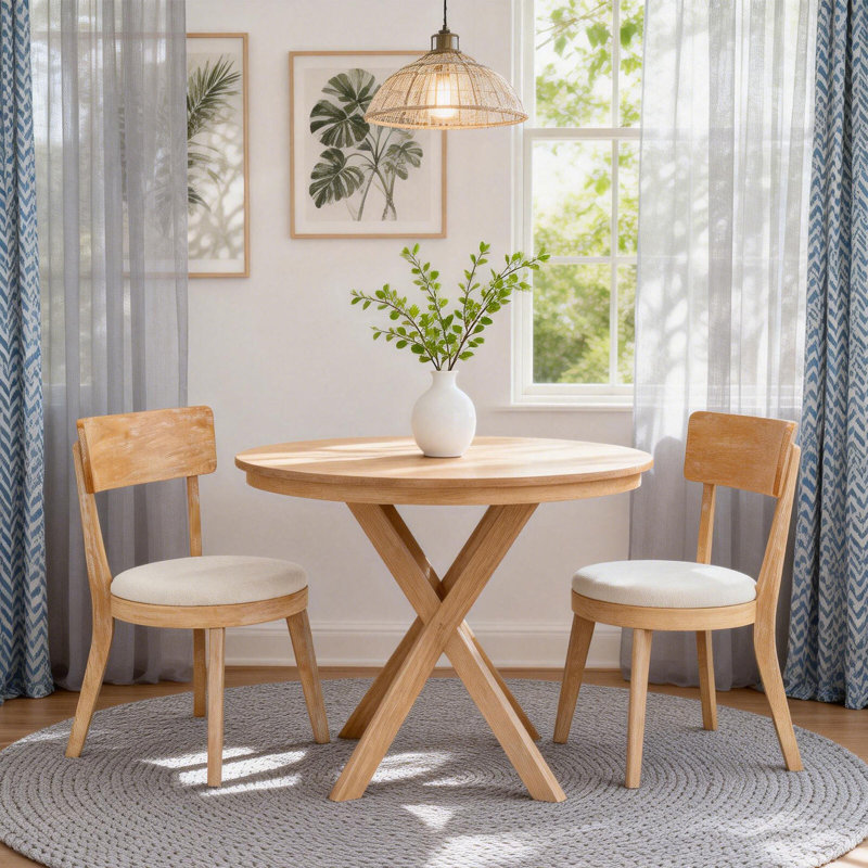 Ensemble de 2 chaises de salle à manger rembourrées Modern