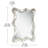 Hilberto Irregular Wavy Wall Mirror