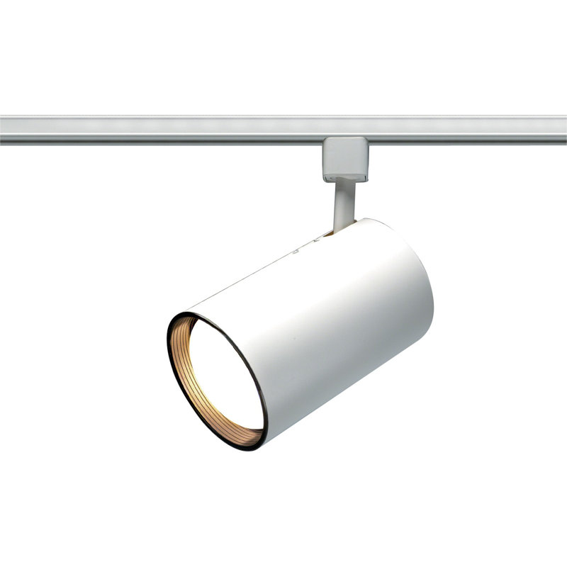 White Adjustable Track Head