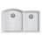 33'' L Double Bowl Granite Kitchen Sink-20524733